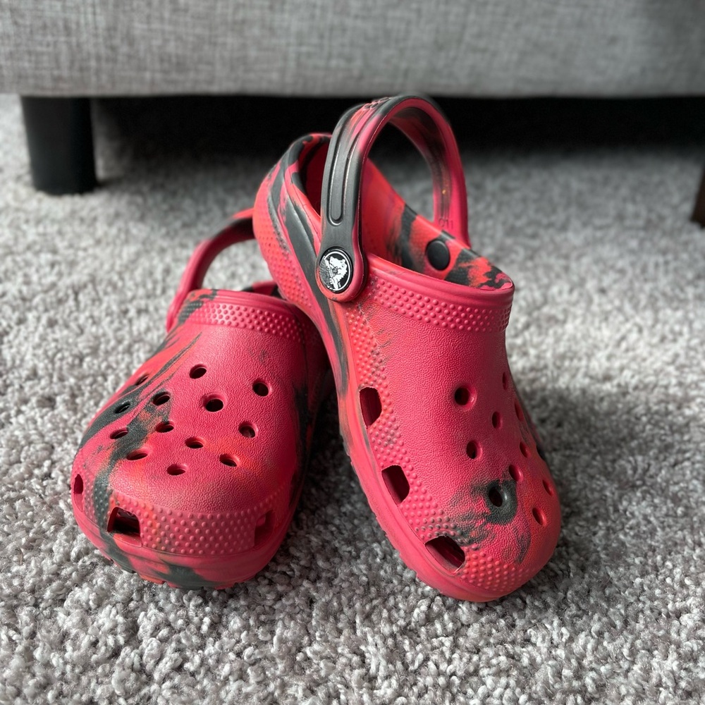 CROCS Kids Red & Black